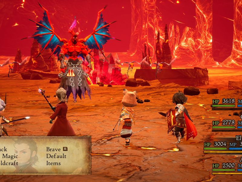 Bravely Default II — скриншот 2