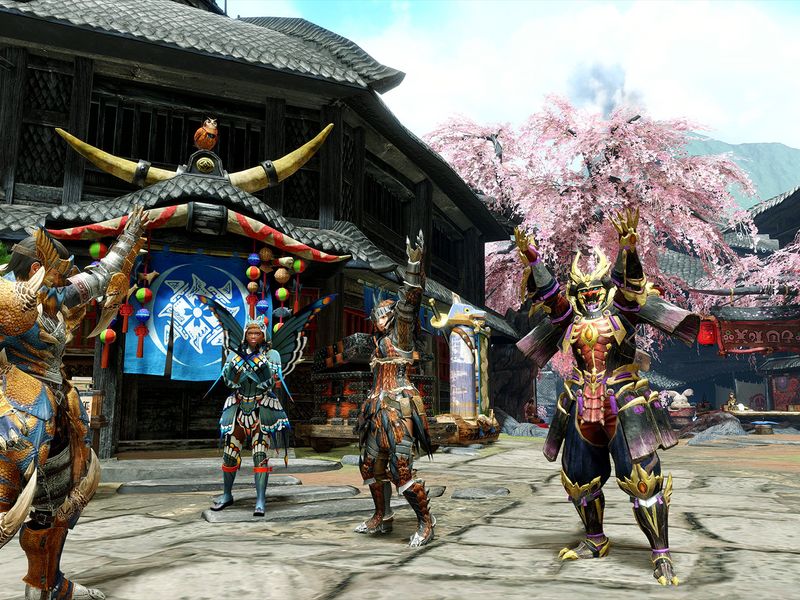 Monster Hunter Rise — скриншот 6