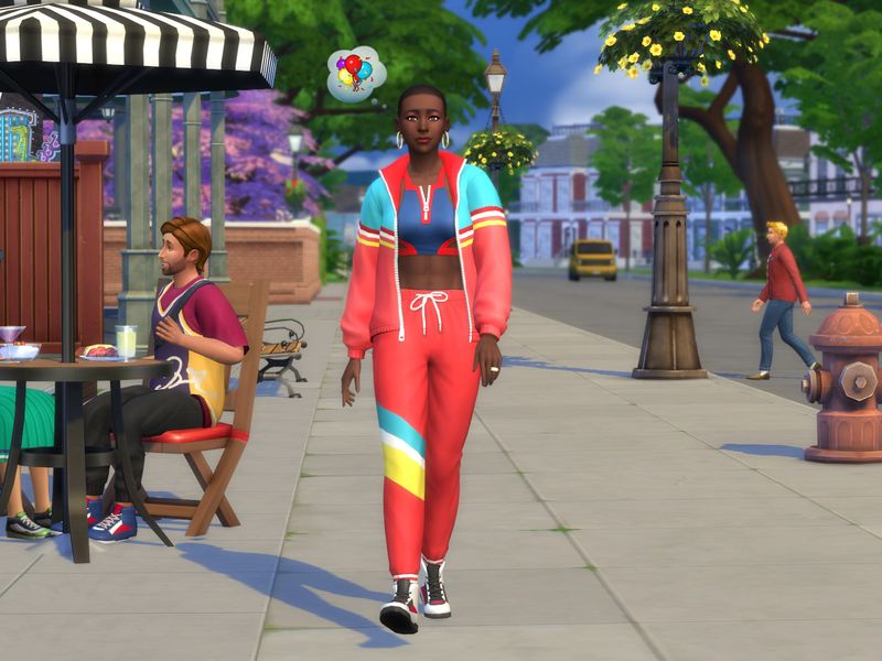 The Sims 4 Throwback Fit Kit — скриншот 1