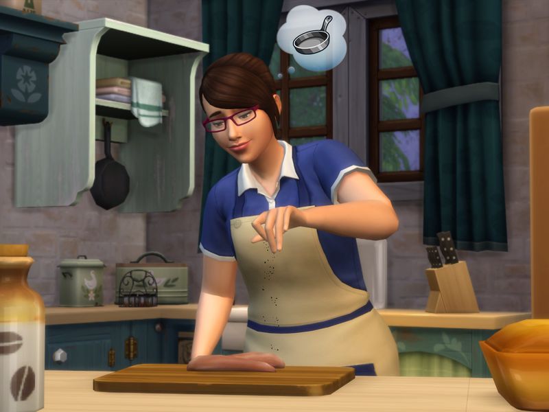 The Sims 4 Country Kitchen Kit — скриншот 1