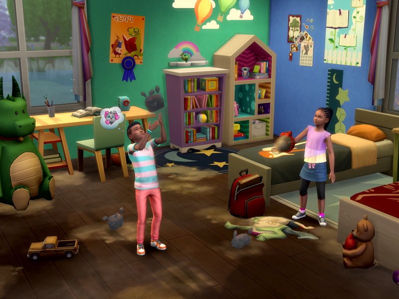 The Sims 4 Bust the Dust Kit — скриншот 1