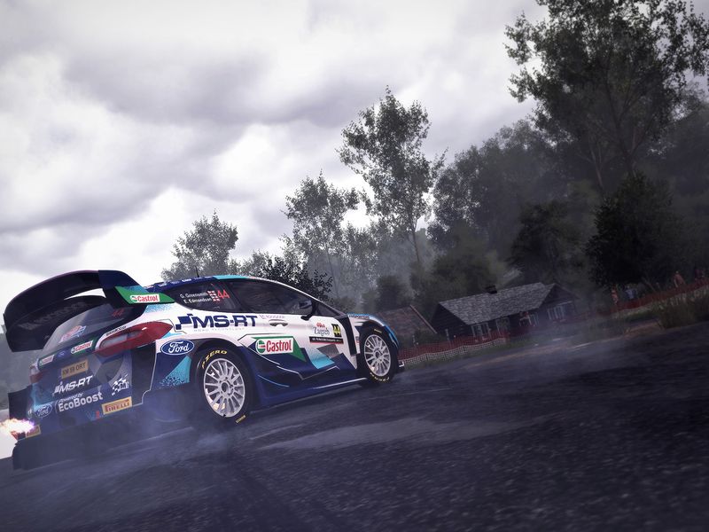 WRC 10 FIA World Rally Championship — скриншот 4