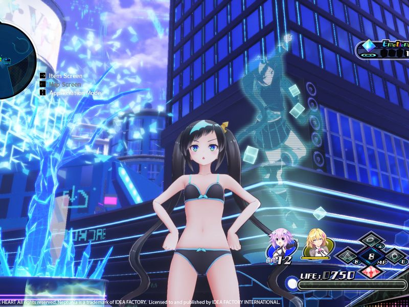 Neptunia Virtual Stars Swimsuit Outfit V Idol Set — скриншот 4