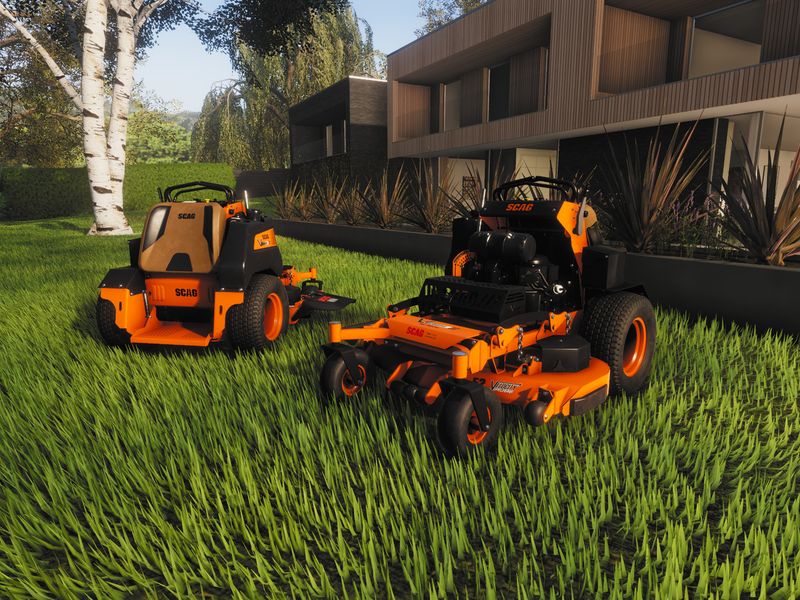 Lawn Mowing Simulator — скриншот 2