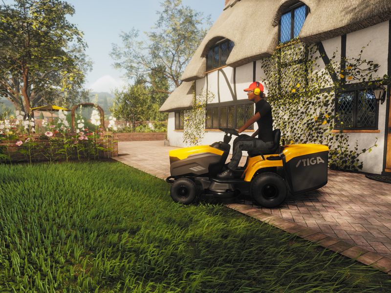 Lawn Mowing Simulator — скриншот 3
