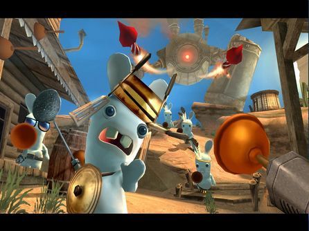 Rayman Raving Rabbids — скриншот 1