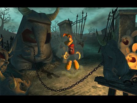 Rayman Raving Rabbids — скриншот 2