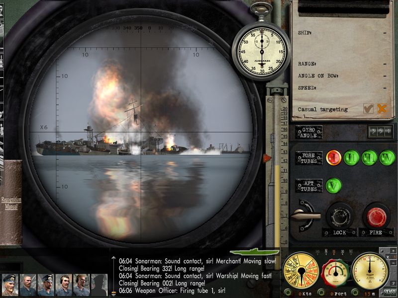 Silent Hunter III — скриншот 1