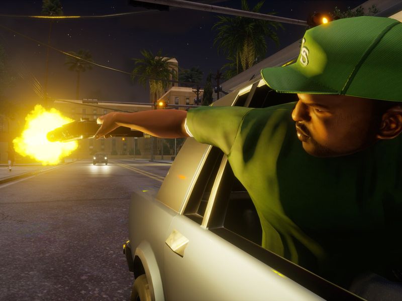 Grand Theft Auto San Andreas — скриншот 4