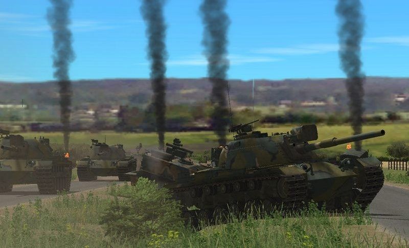 Скриншот 1 — Combat Mission Cold War