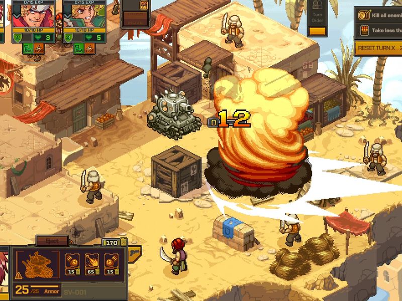 Metal Slug Tactics — скриншот 1