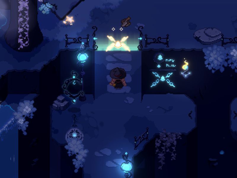 Little Witch in the Woods — скриншот 5