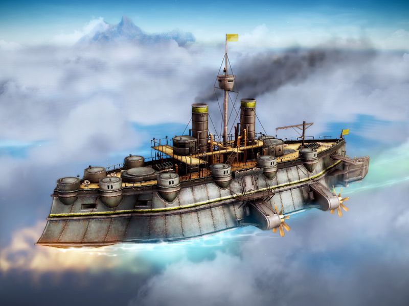 Airship Kingdoms Adrift — скриншот 3