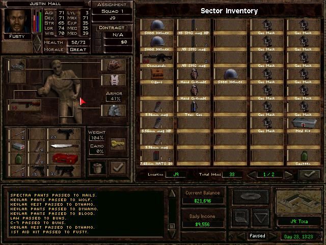 Jagged Alliance 2 Gold — скриншот 4