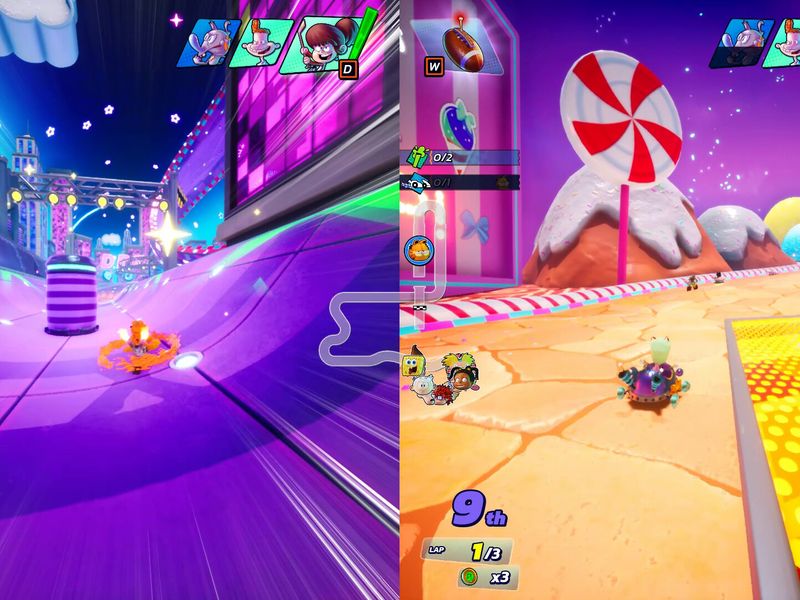 Nickelodeon Kart Racers 3 Slime Speedway — скриншот 5