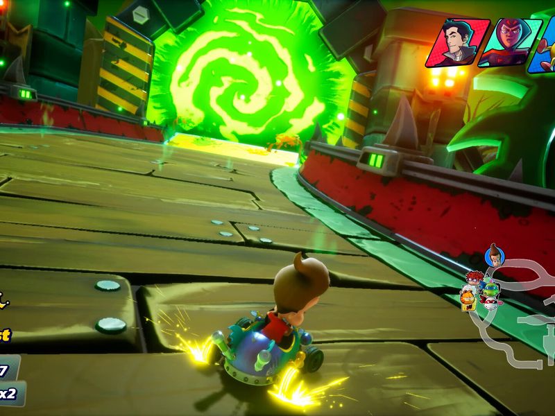 Nickelodeon Kart Racers 3 Slime Speedway — скриншот 2