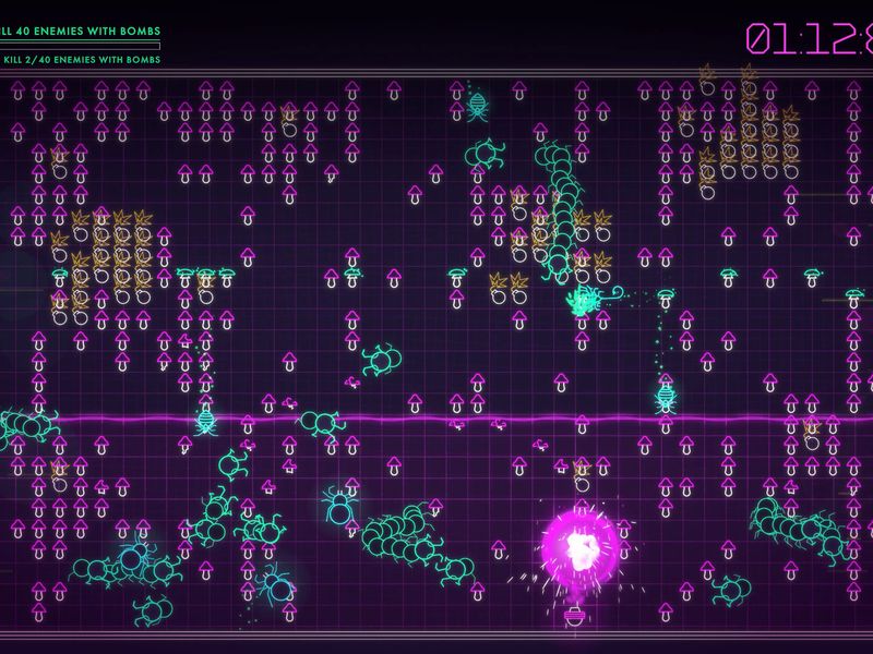 Centipede Recharged — скриншот 1