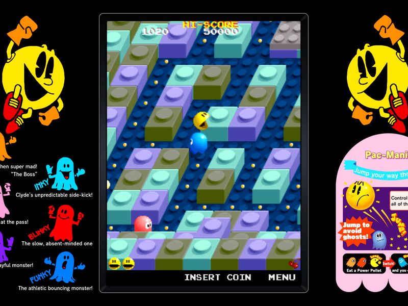 PAC MAN MUSEUM+ — скриншот 4