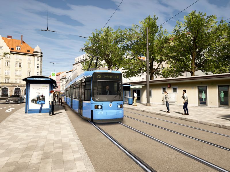 Скриншот 2 — TramSim Munich