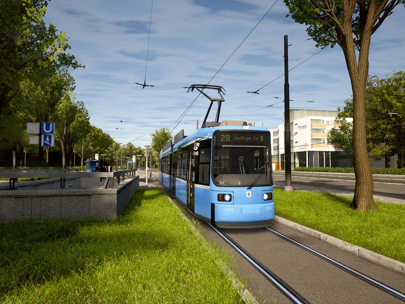 Скриншот 1 — TramSim Munich