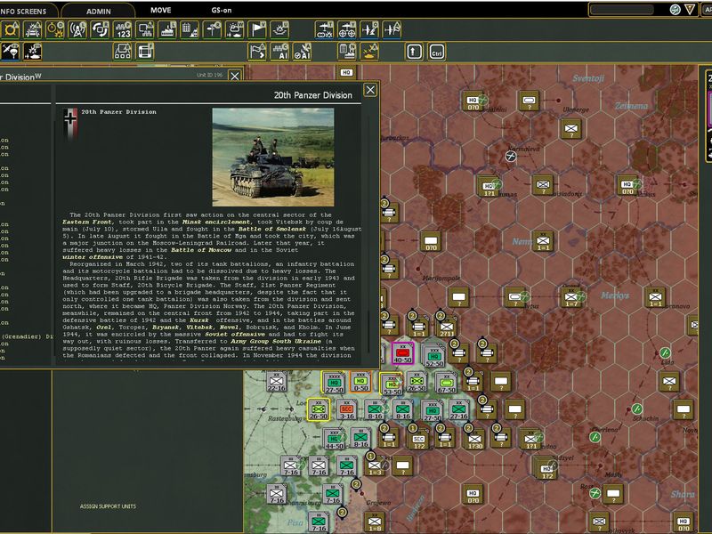 Gary Grigsby's War in the East 2 — скриншот 5