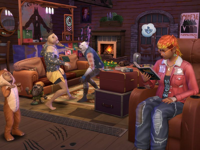 The Sims 4 Werewolves Game — скриншот 3
