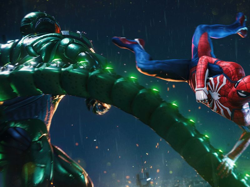 Скриншот 1 — Marvels Spiderman Remastered