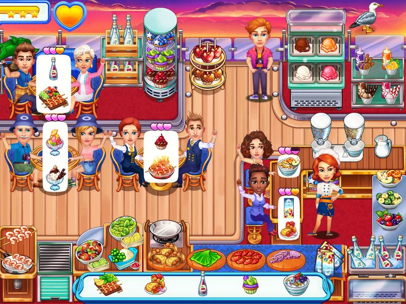 Claire's Cruisin' Cafe High Seas Cuisine — скриншот 6