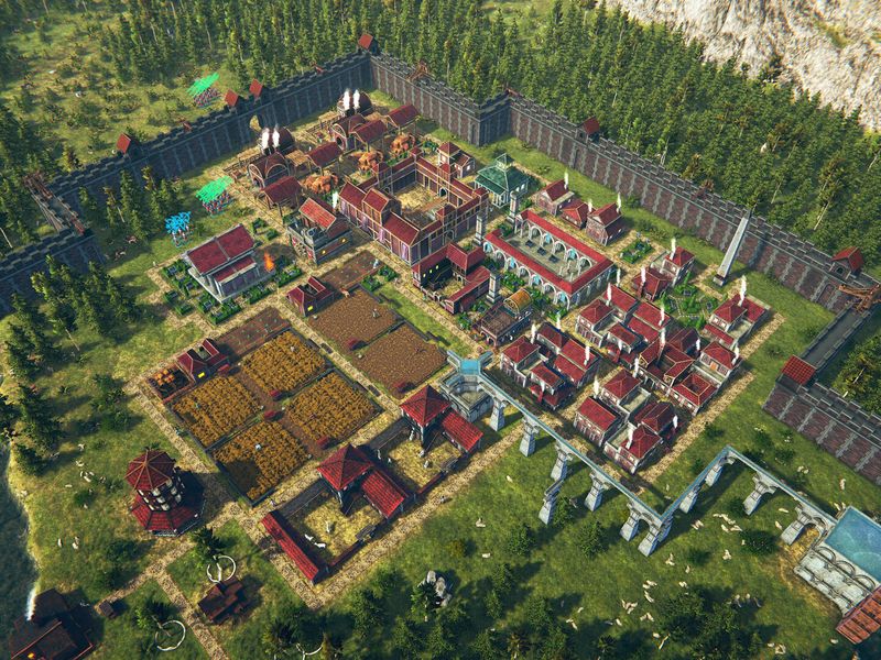 Скриншот 1 — Roman Triumph Survival City Builder