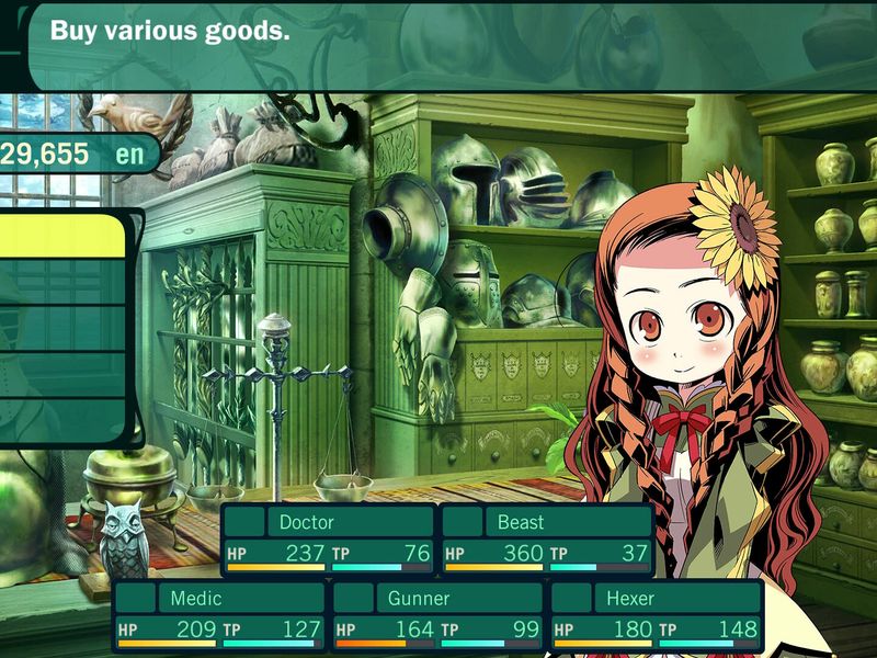 Etrian Odyssey II — скриншот 5