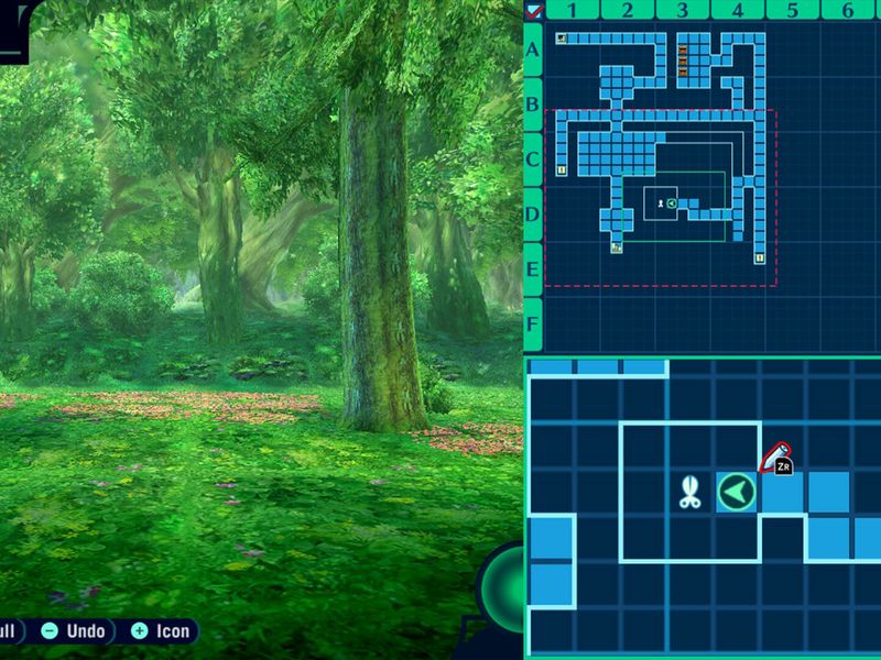 Etrian Odyssey — скриншот 2