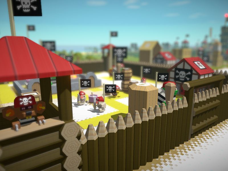 Autonauts vs Piratebots — скриншот 1