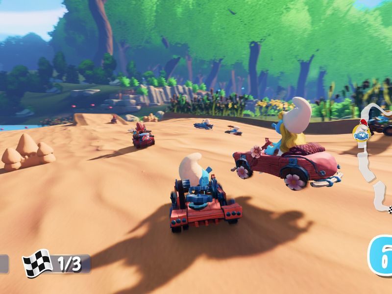 Smurfs Kart — скриншот 2