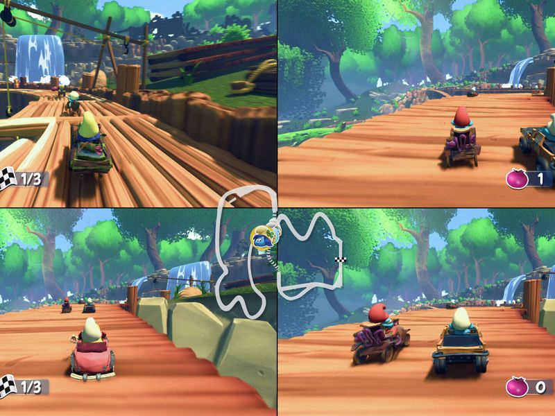 Smurfs Kart — скриншот 1