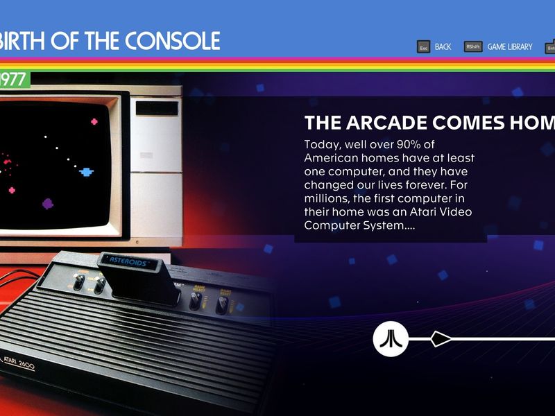 Atari 50 The Anniversary Celebration — скриншот 1