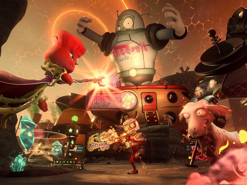 Plants vs Zombies Garden Warfare — скриншот 1