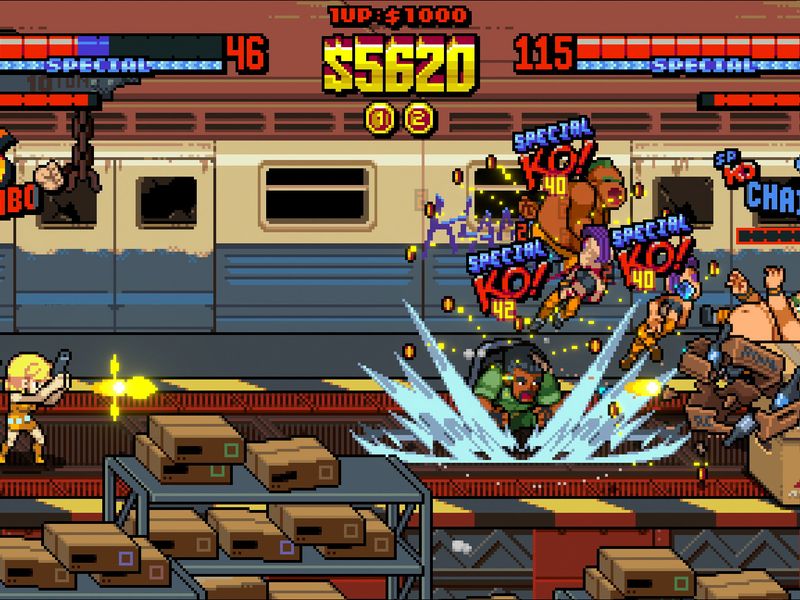 Double Dragon Gaiden Rise Of The Dragons — скриншот 2