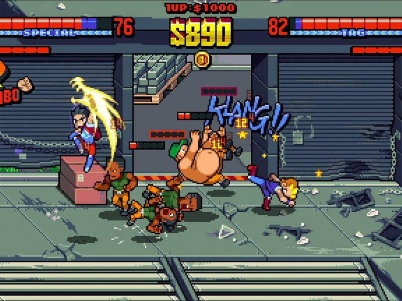 Double Dragon Gaiden Rise Of The Dragons — скриншот 1