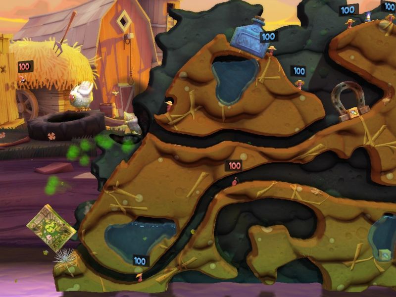 Worms Revolution — скриншот 1