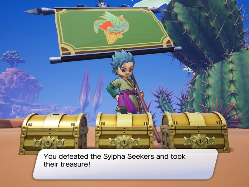DRAGON QUEST TREASURES — скриншот 4
