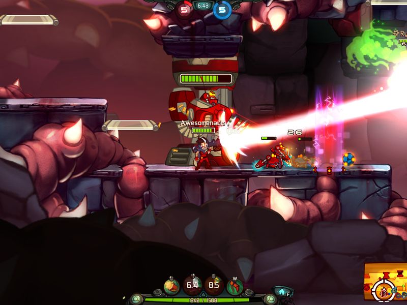 Awesomenauts — скриншот 6