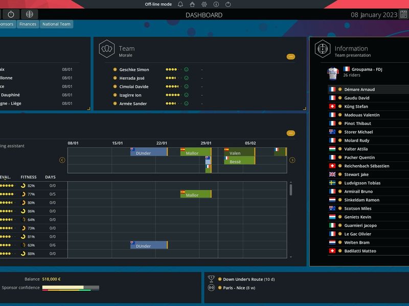 Pro Cycling Manager 2023 — скриншот 4