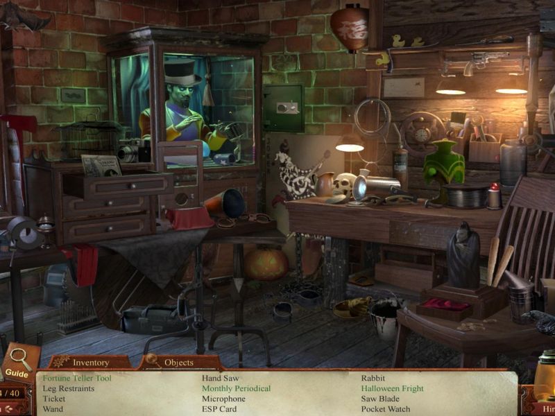 Midnight Mysteries 4 Haunted Houdini — скриншот 2