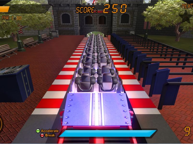 Roller Coaster Rampage — скриншот 1