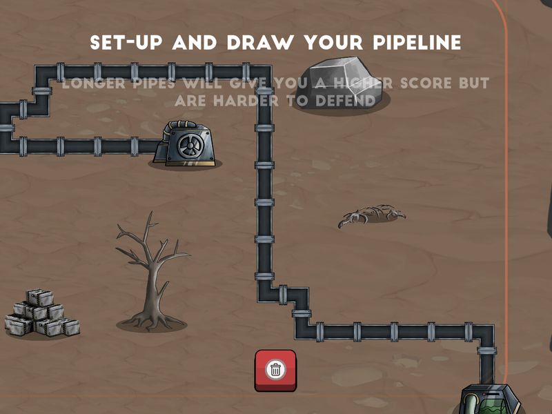 Скриншот 1 — Pipeline Panic