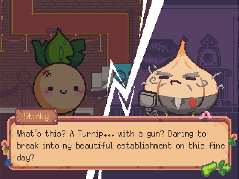 Скриншот 1 — Turnip Boy Robs a Bank