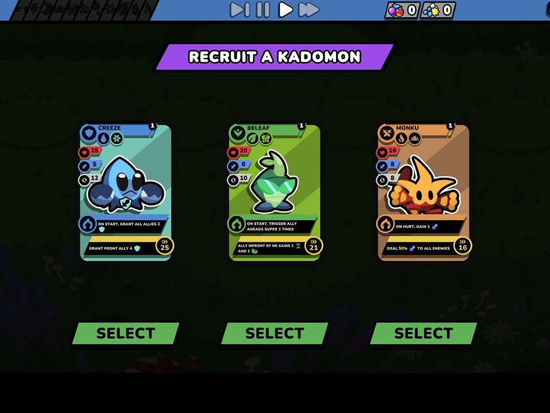 Kādomon Hyper Auto Battlers — скриншот 1