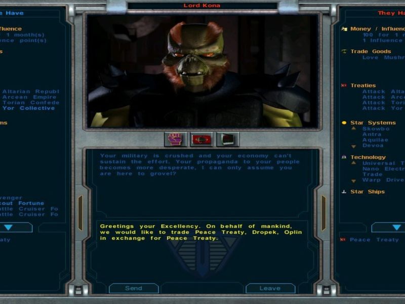 Galactic Civilizations I — скриншот 1