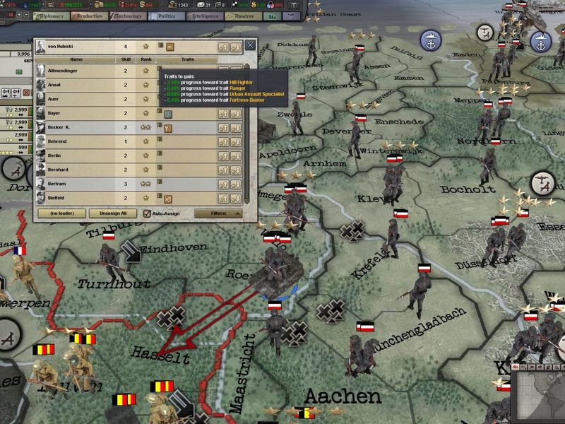 Hearts of Iron III Their Finest Hour — скриншот 5