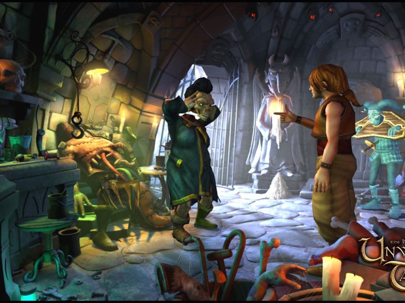 The Book of Unwritten Tales — скриншот 5